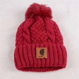 Шапка-бини Carharttlys, дизайнерская оригинальная качественная осенне-зимняя новая шерстяная вязаная шапка, плюшевая утолщенная шерстяная шапка из жареного теста jjp