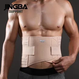 Slimming Belt JINGBA SUPPORT Jobs Protection Waist Spine Support Pain Relief Brace Sports fitness trainer belt Factory wholesale Drop 230412