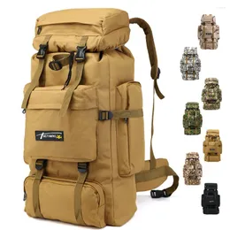 Mochila Lawaia Mochilas Táticas 70L Sacos Ao Ar Livre Molle Militar Do Exército Mochila Saco De Esportes À Prova D 'Água Acampamento Caminhadas Escalada