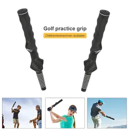 Other Golf Products 1 PC Portable Swing Trainer Training Grip Standard Teaching Aid RightHanded Practice Aids For Left er Correct Position 230413