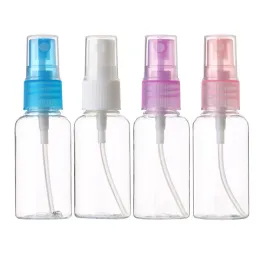 Fashion Spray Bottles Portable 1oz/30ml Clear Empty Fine Mist Plastic Mini Travel Bottle for Perfume Essential Oils Liquids Aromatherapy BJ