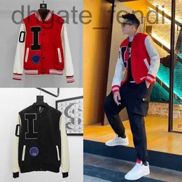 Jackets Men Jackets DesignVervarsity Jacket Leation Slave Jacket Letter Mens Red Black Jackets Styles Regulação Casacos de personalização YNM2