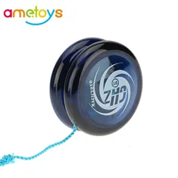 Yoyo Magic D1 Poly Carbonate Plastic Loop Yo Yo N Plain Shaft Star Burst System med snurrsträng för barn 231113