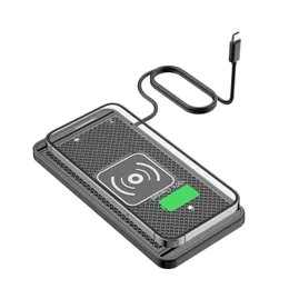 Chargeur de téléphone de voiture sans fil, tapis de chargement rapide pour téléphone universel pour de nombreux scénarios afin de rompre avec les chaînes de chargement des téléphones mobiles