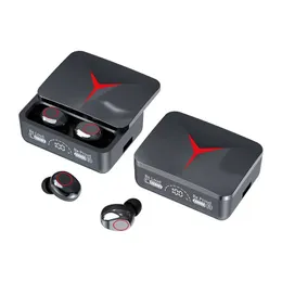 M90 Pro TWS kulaklıklar gürültü azaltma LED Dijital Ekran Kablosuz Bluetooth 5.2 Kulaklık Oyun Spor Kulaklıkları İPhone 14 Samsung Cep Telefonu