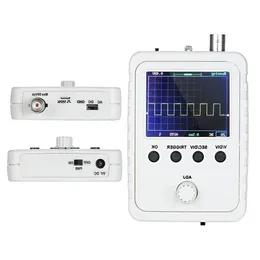 Kit oscilloscopio digitale TFT da 24 "con adattatore di alimentazione e sonda per cavo con clip BNC DS0150 (macchina finita assemblata Pqvtu