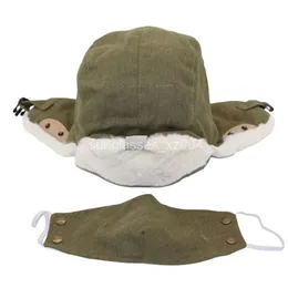 Carharttlys帽子デザイナーオリジナルの品質冬の耳の保護帽子汎用濃厚な子羊の羊毛サイクリングコールドプルーフフライングハットメンズアンドウィメンズウォームダンプハット