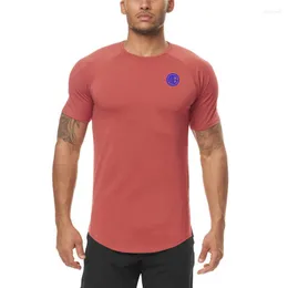 Men's T Shirts Multicolour Summer Classic T-shirts Men Casual Gym Fitness Slim Fit Clothing Training Workout Sport