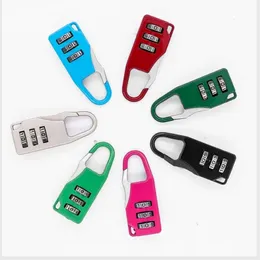 Mini Dial Siffriga låsnummer Kod Kod Lösenordskombination Hänglås Säkerhetsresor Säker Lockpadlock Bagage Locks of Gym CCJ2052