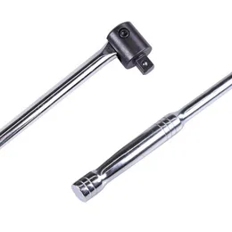 Freeshipping 1Piece 24 Inch Long 1/2 Inch Breaker Bar Socket Driver 180 Degree Flex Head With Spring-Loaded Ball Bearing Socket Wrench Rbkj