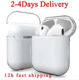 Us shipment For Airpods 2 pro air pods 3 airpod earphones Accessories Solid Silicone Cute Protective Headphone Cover Apple Wireless Charging Box Shockproof Case ap2
