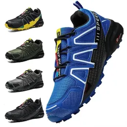 Säkerhetsskor längdåkning Sneakers Man Quality Men's Outdoor Handing Shoes Trail Running Speed ​​Mens Athletic Shoe Non Slip Cycling Sports Men 231113