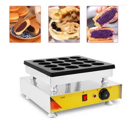 Bread Makers Electric 16 Hole Red Bean Cake Pie Maker Wheel Waffle Making Machine Egg Burger