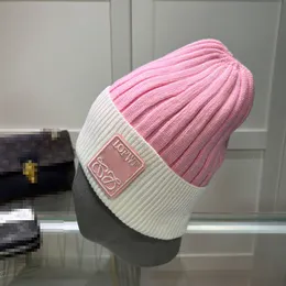 شتاء Lowewe Beanie Lowe Hat Men Women Onrated Designer Luxury Cap Top جودة Cashmere Skull Hats في الهواء الطلق X4O7#