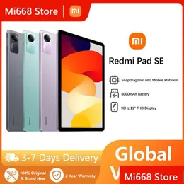 Tablet Pc Redmi Pad Se 11 pollici 128Gb/256Gb Fhd 90Hz Display Snapdragon 680 Piattaforma mobile 8000Mah Batteria Global Drop Delivery Co Dhmxn