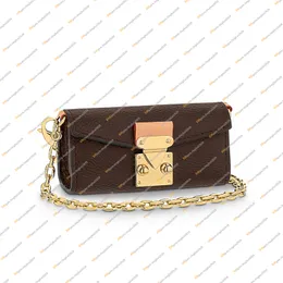 Ladies Fashion Designer Luxury Bitsy Pouch Wallet Camera Bag Chain bag Crossbody Coin Purse Card Holders Key Pouch TOP Mirror Quality M00991 Business