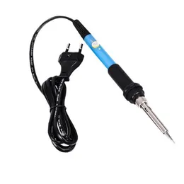 Freeshipping US/EU Plug 110V/220V 60W Adjustable Temperature Electric Soldering Iron Welding Tool Soldering Gun Repair Hand Tools Qsoci