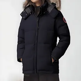 Piumini da donna canadesi Goose Ladies Canada inverno caldo piumino da esterno parka con cappuccio moda piumino d'oca classico di lusso capispalla spessa