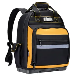 Tool Bag Large-Capacity Double-Shoulder Special Electrician Double-Shoulder Tool Bag Waterproof Multi-Function Repair Tool Bag 230413