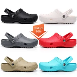 crocs clog men women slippers classic sandals croces triple white black pink blue for kid sandal slipper outdoor trainers