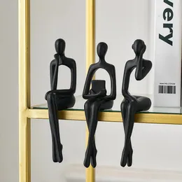 Decorative Objects Figurines Abstract Figurines Modern Design Home Decor Sculpture Aesthetic Figure Living Room Ornaments Bedroom Decorations 231113