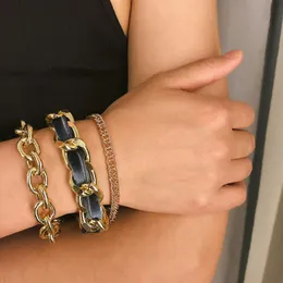 ارتباط أساور سلاسل Pulseira Feminina للنساء برازاليت Mujer Braclets Pulceras Bransoletka Damska Bijoux Femme سلسلة