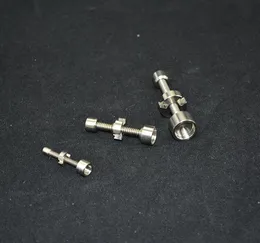 Titanium nagel 10 mm 14 mm 18 mm rookmetaalpijp klik n vape voor wierookbol keramische nagelglas water bongs gereedschap accessoires