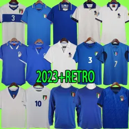 Włochy piłka nożna Retro 1979 1982 1988 1990 1994 1996 1998 2000 2002 2004 2006 Koszulki piłkarskie T bramkarza Buffon Maldini Del Piero Totti 20 21 21 21 21