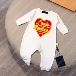 Yeni doğan bebek onesies lüks tasarımcı atlayıcıları yenidoğan setleri tulumlar marka kızlar erkek kıyafetleri romper tulumlar tulum çocukları için bodysuit bebekler