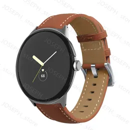 Inne modne akcesoria oryginalne skórzane opaska do Google Pixel Watch Pasek Zastępca Bransoletka Smartwatch Correa Smartwatch do Pixel Watch Straps Accesso J230413