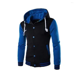 Herr ner design bra mode män kappa jacka outwear tröja vinter smal luvtröja varm hooded swe atshirt plus size y1014