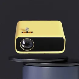 Projektörler Wanbo Mini Projector Global Destek 1080p LED 3000 Lümen Tam Cam Lens Taşınabilir Projektör Ev Sineması Kampı 231113