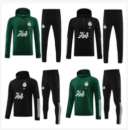 2023/24 Algeria tracksuit MAHREZ long sleeved shorts soccer Jerseys Algerie BOUNEDJAH Survetement maillot de foot FEGHOUL sportswear football training suit