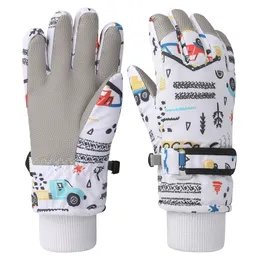 Wholesale Bulk Kids Ski Gloves Winter Snow Waterproof Warm For Teenagers Outdoor Sports Boys Girls