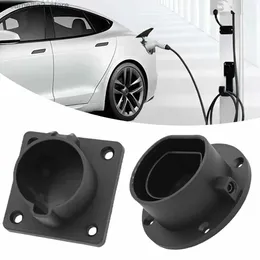 Accessori per veicoli elettrici Supporto per caricabatterie EV Caricatore per veicoli elettrici Fondina Dock Base per supporto per pistola di ricarica per SAE J1772 Spina Tesla tipo 2 UE Q231113