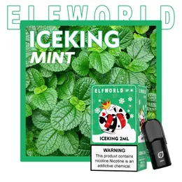 Storbritannien Europa Hot-Selling Elf World ICEKING 600 PULD EVENTABLE 2ML POD VAPE PEN