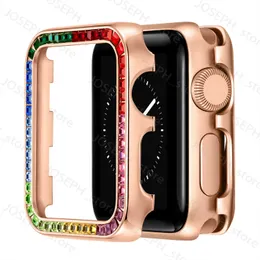 Other Fashion Accessories diamond case For Apple Watch 44mm 42 mm 40 38mm Protection Cover Bumper Gorgeous Frame Compatible for Apple Watch 6 SE 5 4 3 44 J230413