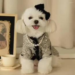 Vestuário para cães inseto de roupas para cães pequenos roupas de cachorro de cachorro vestido de cachorro de luxo jaqueta de luxo chihuahua pug