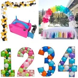 Party Decoration Balloon Air Pump 220V Electric High Power اثنين