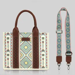 Bolsa tote feminina mais vendida, bolsa crossbody boêmia de ombro único, cume de leão