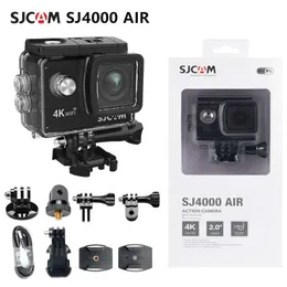 SJCAM Macchina Fotografica di Azione SJ4000 AIR 4K 30PFS 1080P 4x Zoom WIFI Moto Casco Da Bicicletta Impermeabile Cam Sport Video Action telecamere