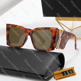 Óculos de sol de marca de moda luxos feminino carta óculos de sol viagens ao ar livre condução óculos de proteção solar de alta qualidade com caixa