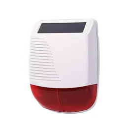 Freeshipping kablosuz alarm sireni dış mekanla güçlendirilmiş flaş flaş su geçirmez alarm sireni 433MHz WiFi GSM Alarm Sistemi GPMTC