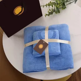Simplesmente toalhas de banho laranja conjunto de designer de luxo 2pcs Moda de veludo de coral de coral unissex Padrão de letra de lavagem de banheira para banheiro para banheiro JF010 C23