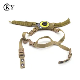 Taktiska hjälmar Hjälm Inre fjädring System Säkerhetsskydd Lanyard Outdoor Hunting Equipment Snabbtillbehör 231113