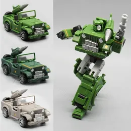 Freeshipping Transformation Hound MS-13 Mech Pioneer serie Veicolo corazzato Modello Action FIgure Robot Toys Mtvkp