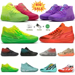 Lamelo Ball MB 01 Basketball Shoes Man women Shoe Rick And Morty Red Green Galaxy Purple Blue Grey Black Queen Buzz City Melo Galaxy Outdoors Sport Sneakers