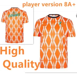 Novos estilos Costa do Marfim futebol exclusividade clássico camisas de futebol de alta qualidade versão do jogador home mangas curtas homens futball camisa 23 24