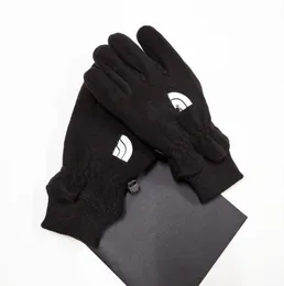 Модные женские перчатки с буквами на зиму и осень, кашемировые варежки, перчатки с прекрасными спортивными теплыми зимними перчатками на открытом воздухе, перчатки с пятью пальцами