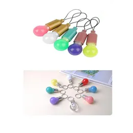 Keychains Lanyards LIGHT BB KEYCHAIN ​​MINI LED PL 스위치 COLORF 플래시 펜던트 소형 선물 드롭 배달 패션 액세서리 DHGARDEN DHGZU